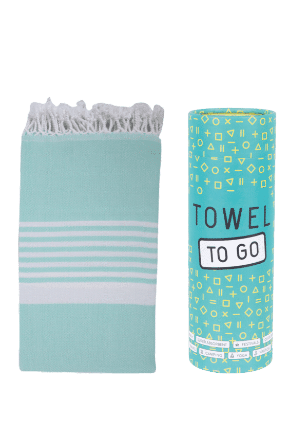 Towel to Go Madagaskar Hamamtuch Türkis