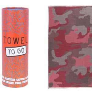 Towel to Go Camouflage Khaki Navy TTGCF003 02 1
