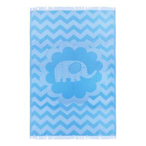 Towel to Go Kids Elephant Blue TTGKDELMV 01 1