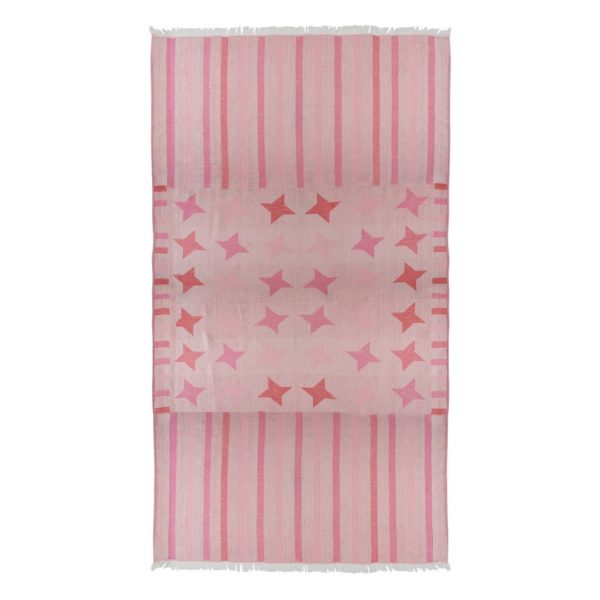 Towel to Go Kids Star Pink TTGKDSTPM 01 1